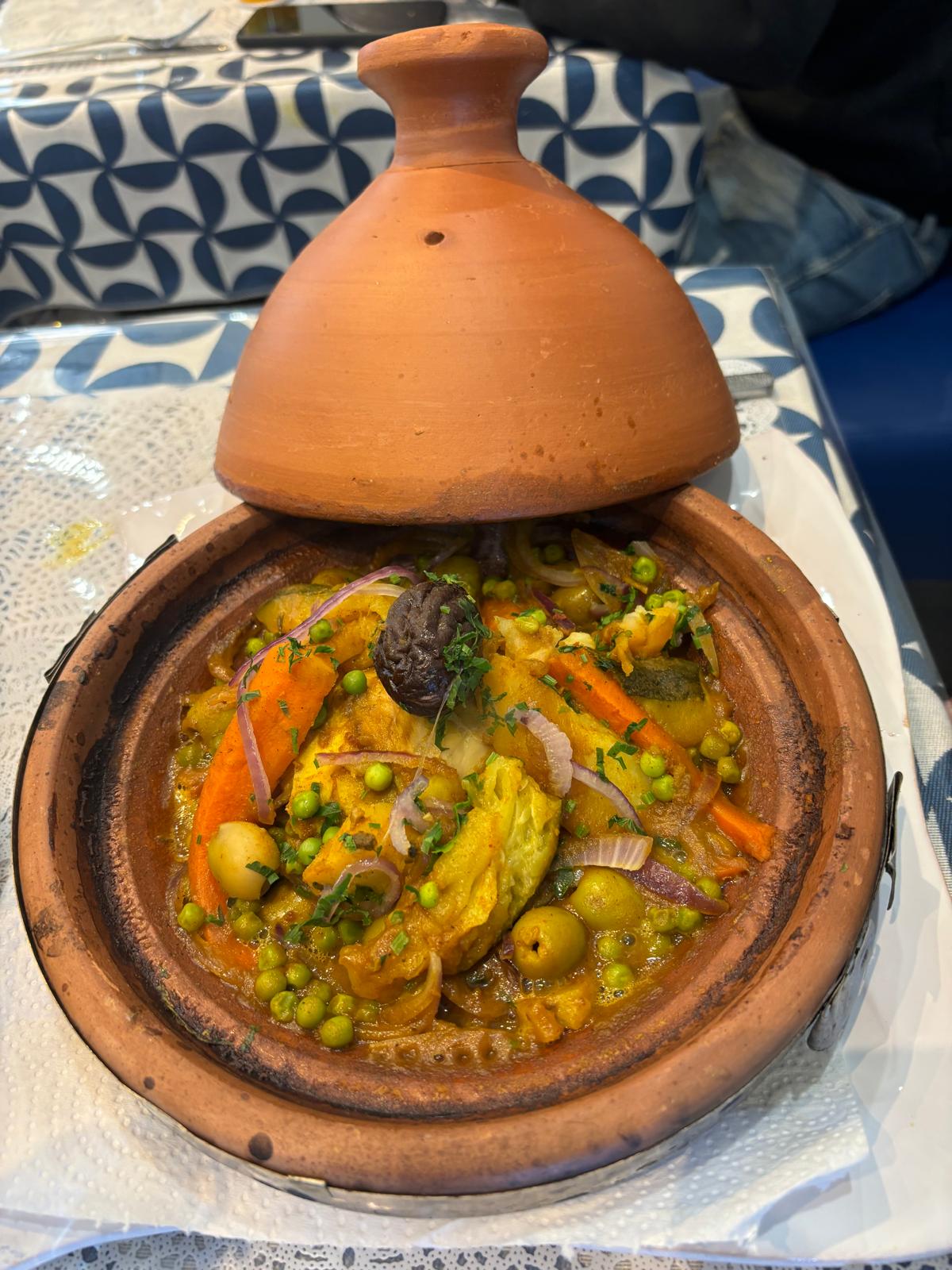 Tajine olives, légumes, boulettes : Boulettes de viande mijotées aux olives et aux légumes