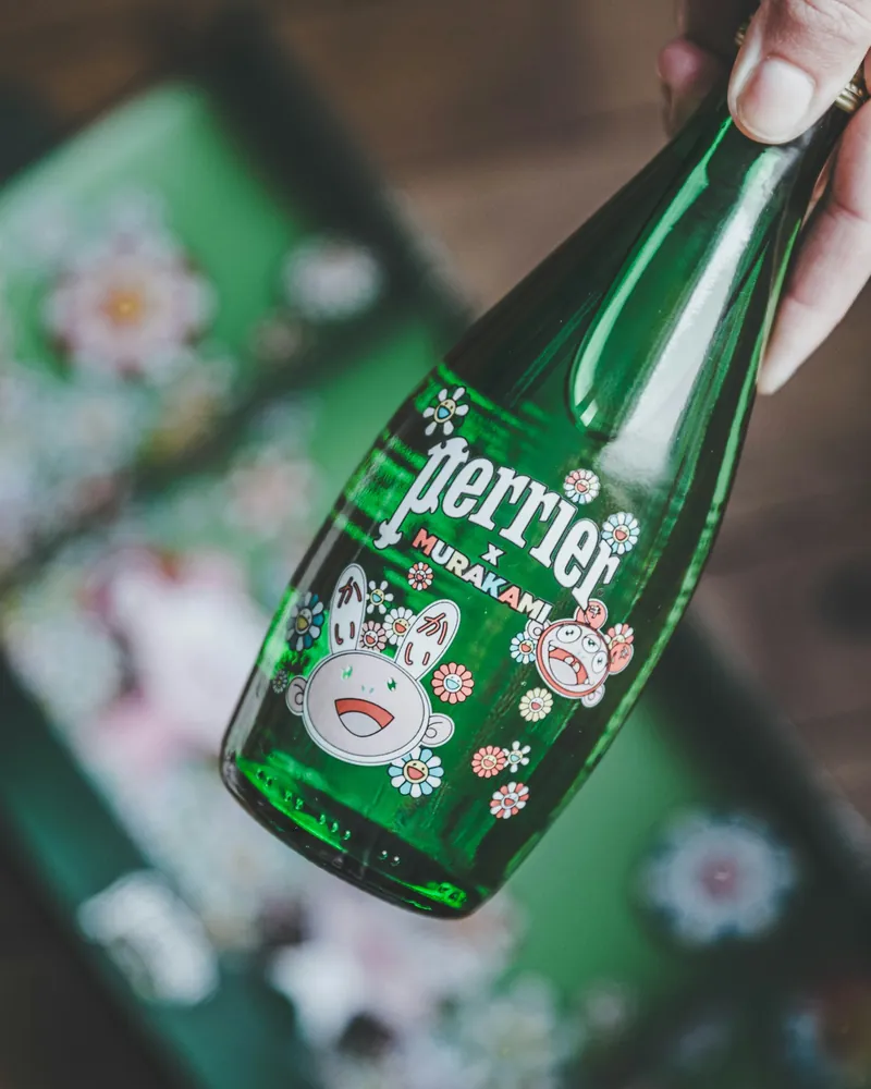 Perrier ou San Pellegrino 1 L : Eau gazeuse, à partager
